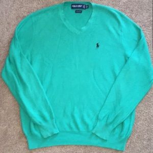 Polo Ralph Lauren Performance Golf V-Neck Sweater men’s size Large